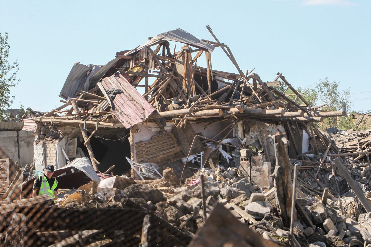 Russian missile wipes out entire family in Ukrainian village