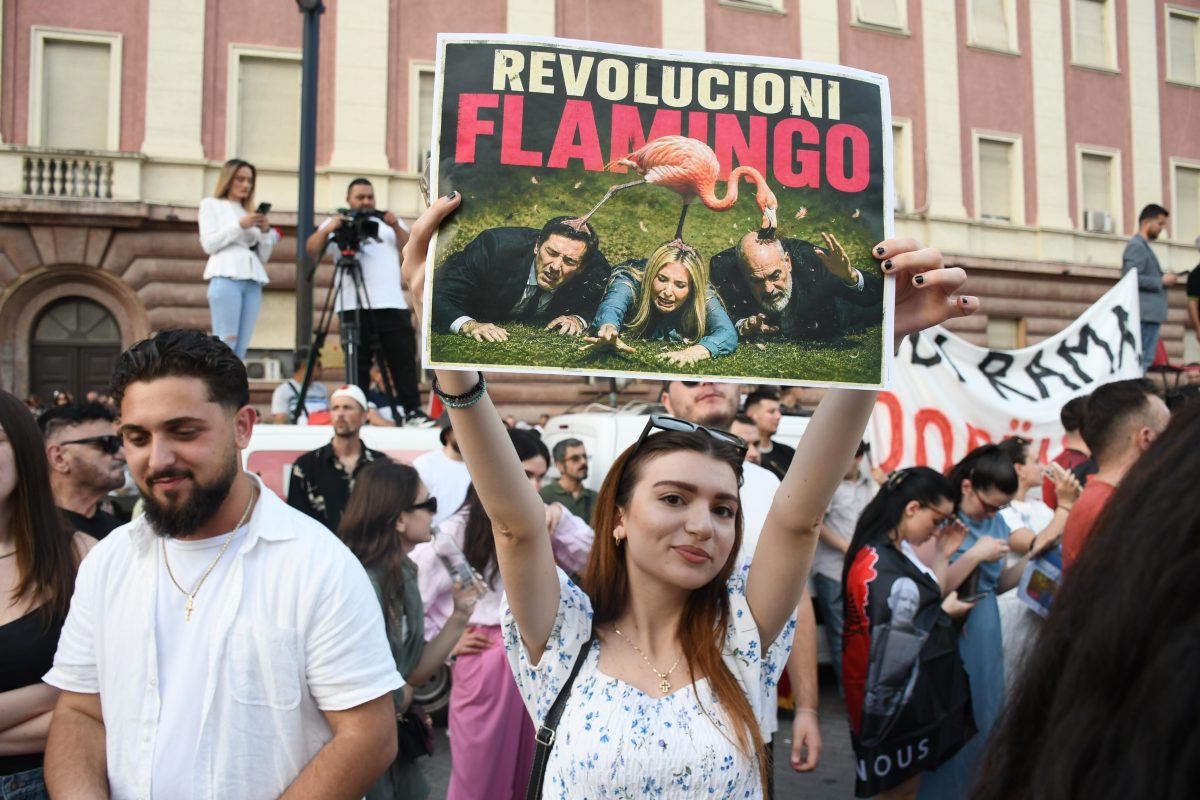 Protest tegen familie Trump houdt aan in Albanië