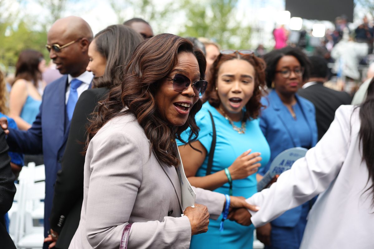 Oprah Winfrey admits that that's not really her name
