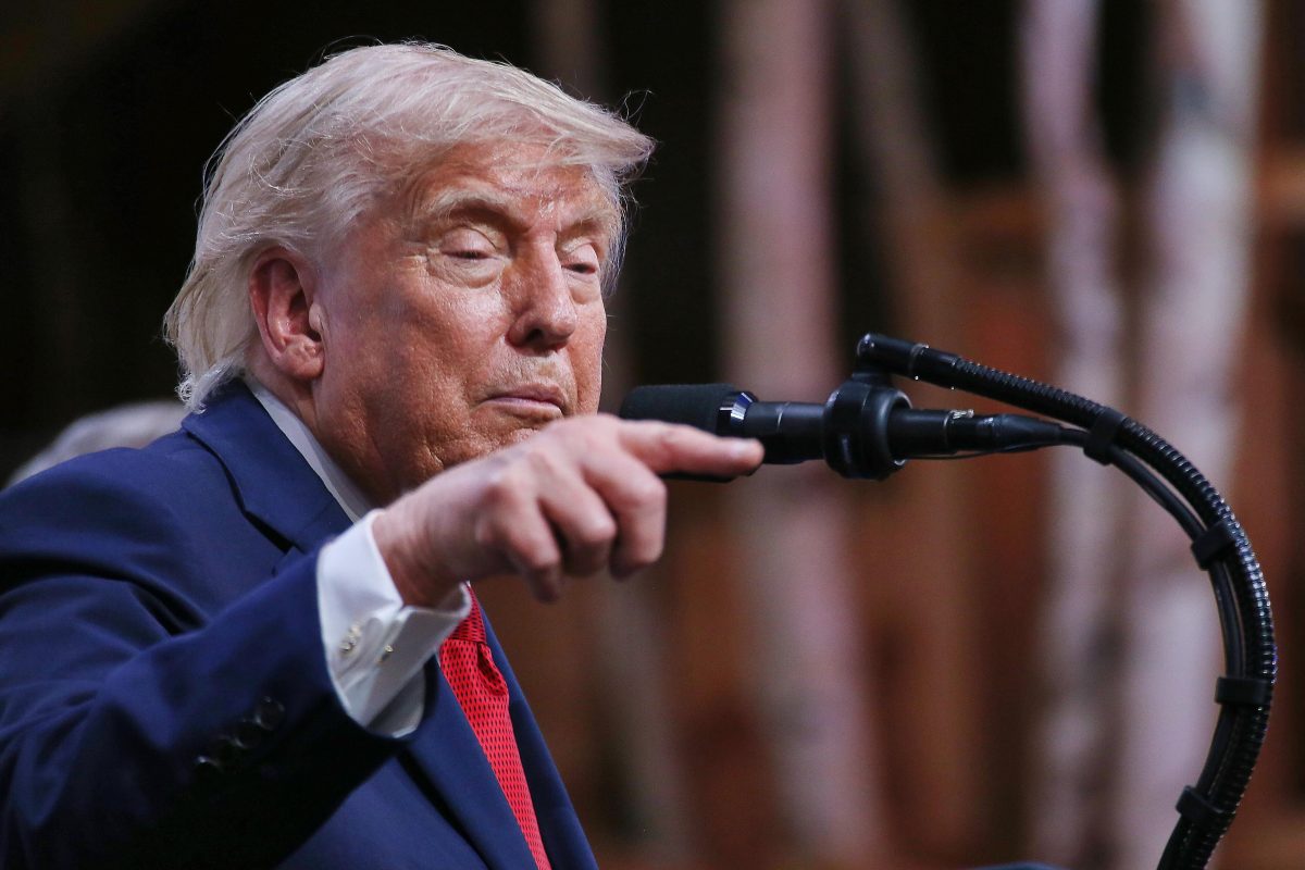 Évian-les-Bains, Frankreich: G7-Gipfel: US-Präsident Donald Trump gibt am letzten Gipfeltag eine Pressekonferenz