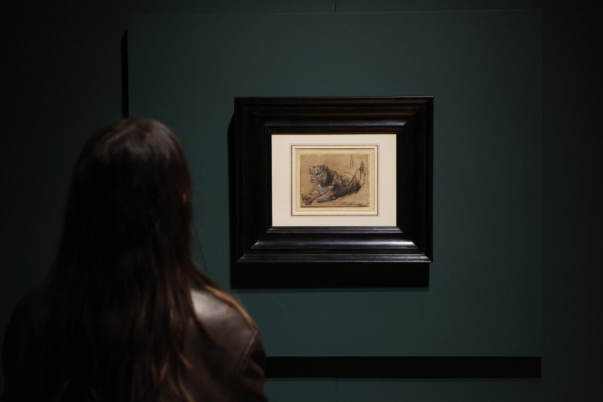 Un lion dessiné par Rembrandt vendu pour la somme record de 18 millions de dollars
