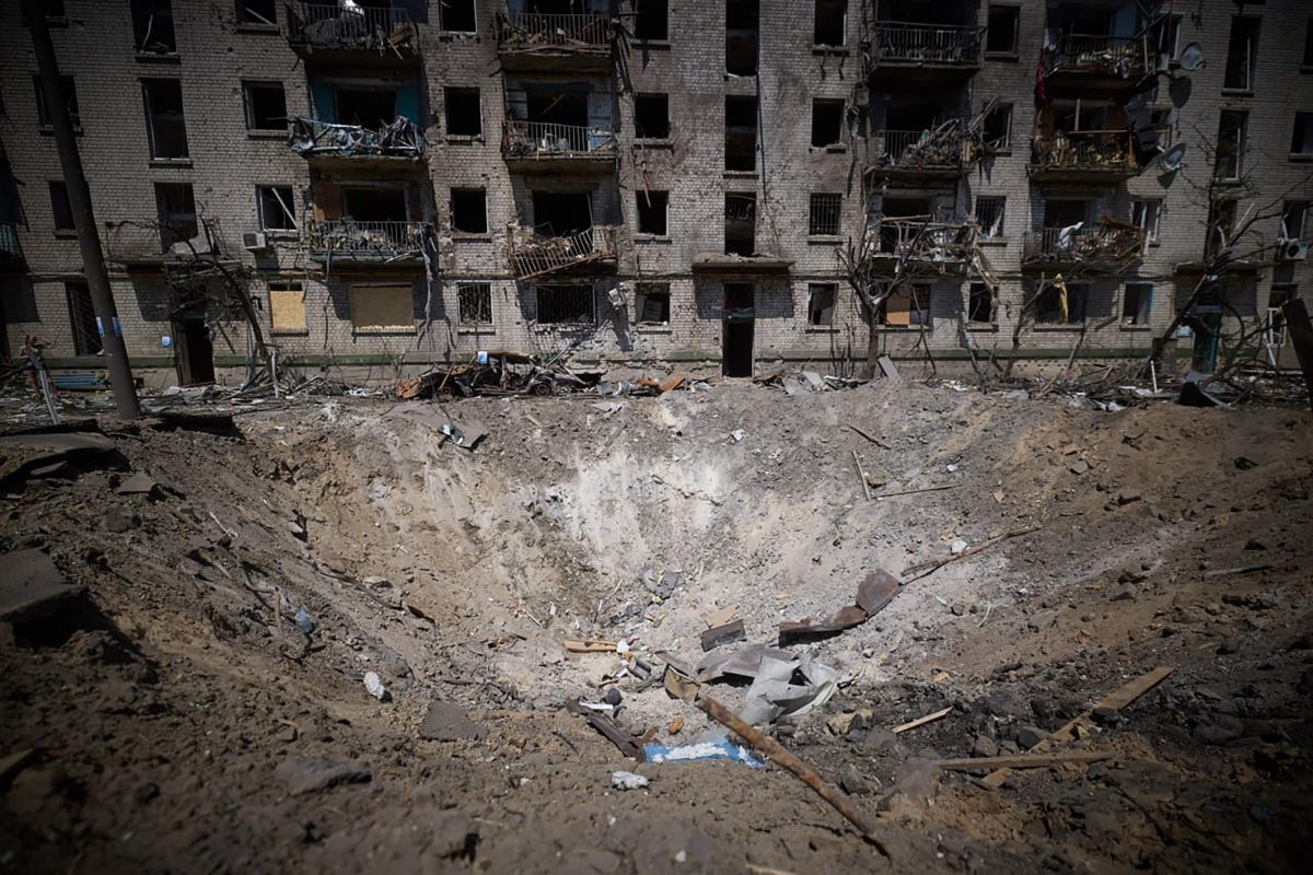 Massive Russian attack leaves ten dead in Kyiv