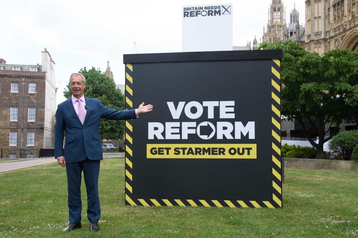 Le Reform UK de Nigel Farage peut devenir le plus grand parti du Royaume-Uni
