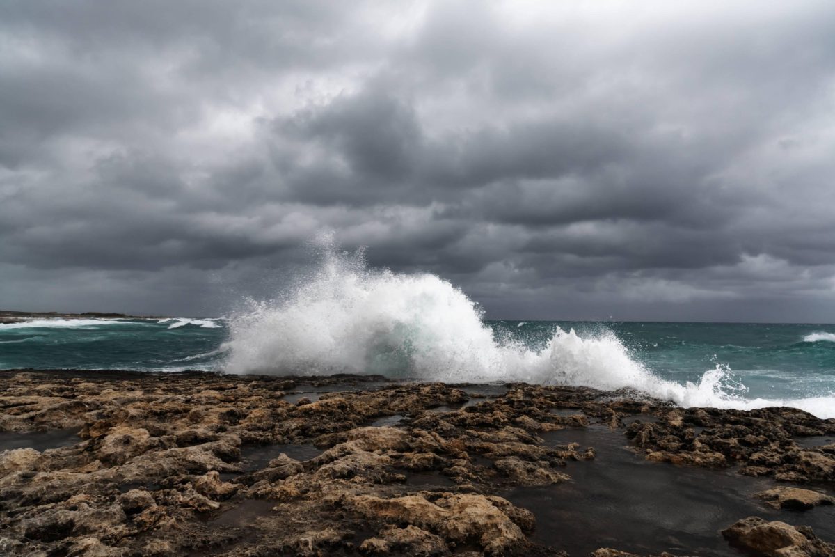 Storm Harry treft Malta met harde wind en hoge golven