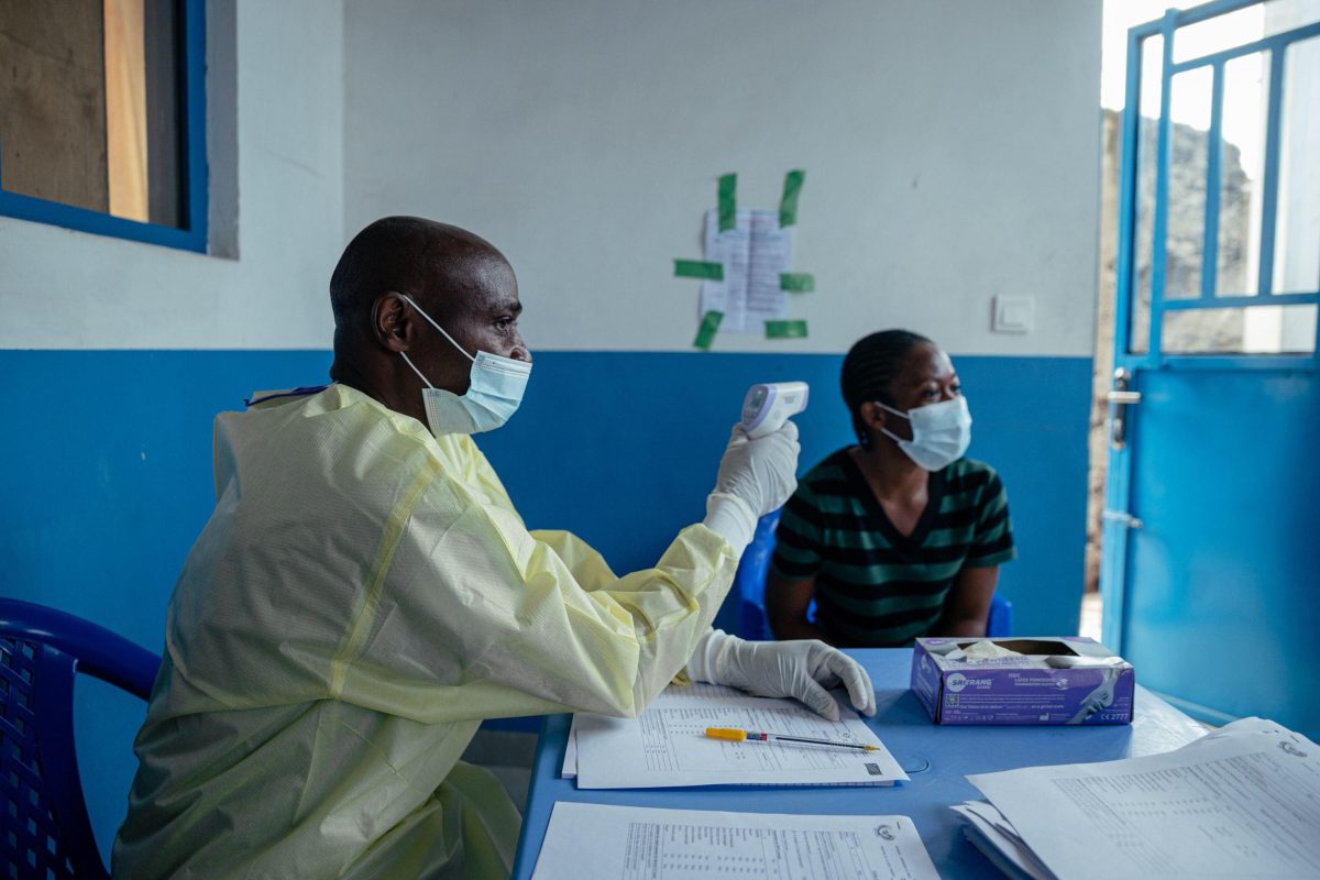GOMA, DEMOCRATIC REPUBLIC OF CONGO - MAY 21: Authorities in Goma have intensified measures against the Ebola outbreak in the Democratic Republic of the Congo, on May 21, 2026. The Congo has witnessed a spike in Ebola cases since an outbreak was declared May 15 in Ituri province, and the disease has since spread to North Kivu and South Kivu provinces. About 750 suspected cases and 177 suspected deaths have been reported, according to the World Health Organization. At least 82 cases and seven deaths have been confirmed. Stringer / Anadolu