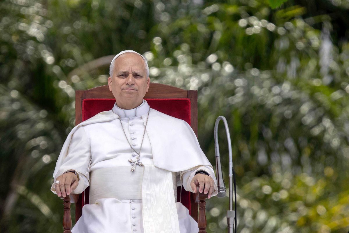 Italy, Acerra  - May 23, 2026
Pope Leo XIV during his pastoral visit to Acerra "Land of Fires"  (terra dei fuochi), a vast area near Naples, southern Italy scarred by illegal dumping, burying and burning of waste